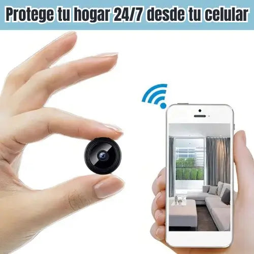 Mini Cámara Wifi HD Espía Con Soporte